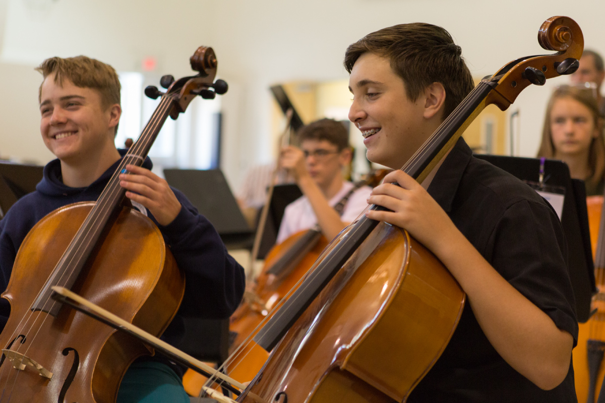 young bass musicians