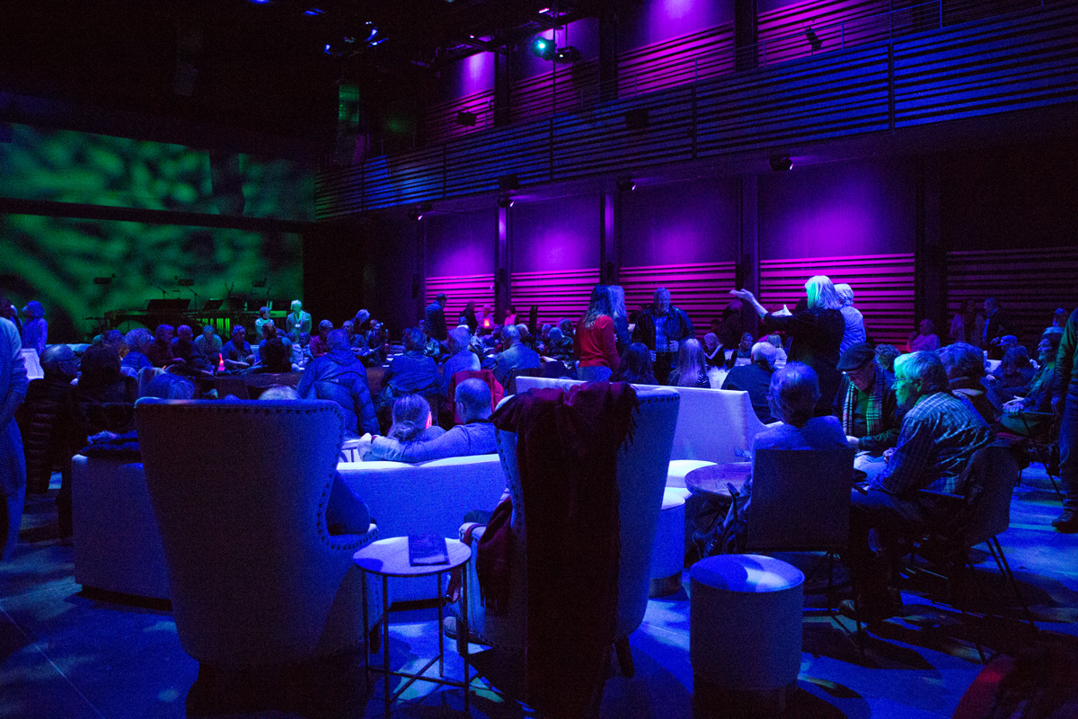 audience at performance