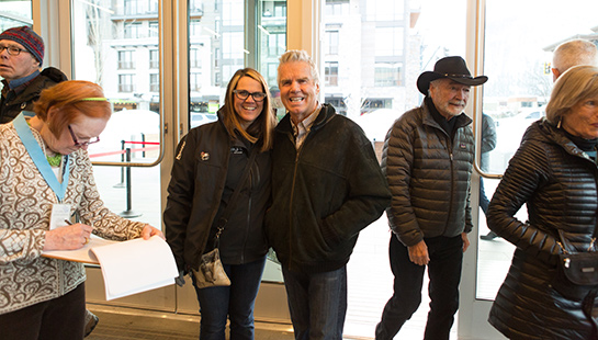 people entering the Argyros
