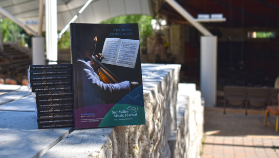 Photo of the 2023 program book