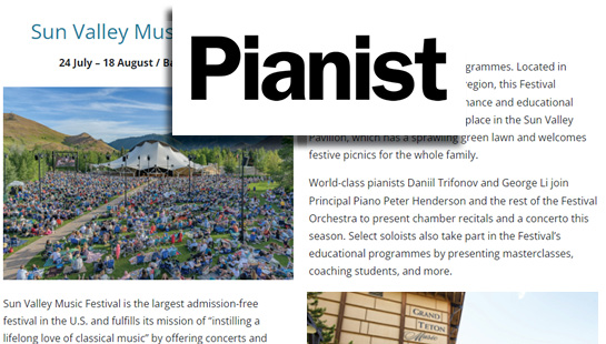 Pianist Magazine article preview